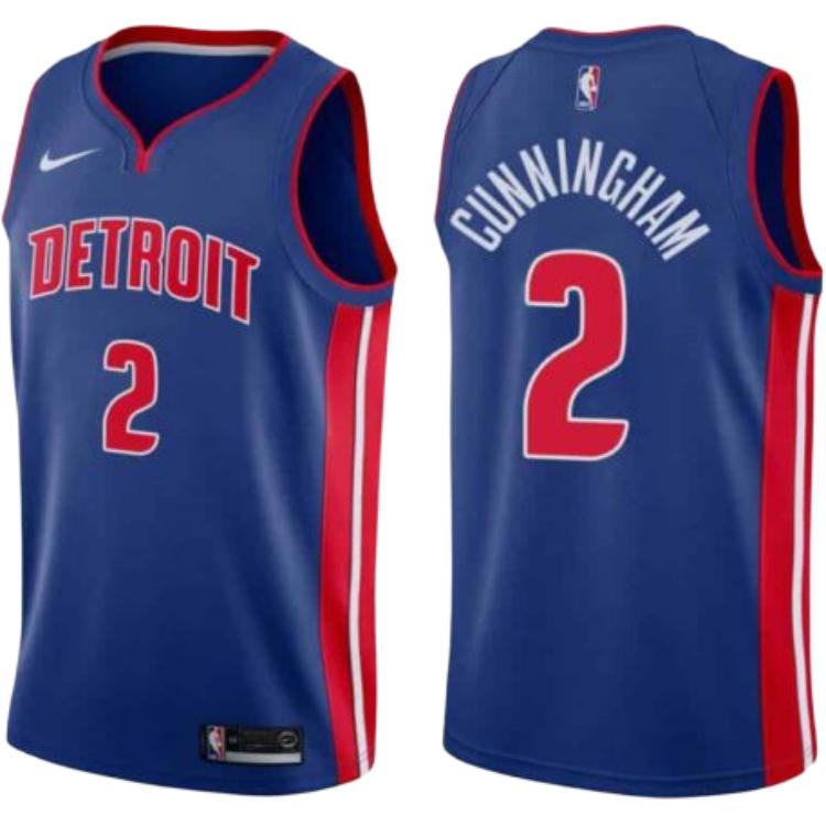 Nike V-Neck Letter Comfortable Basketball T-Shirt Men Tops Blue CW3664-400