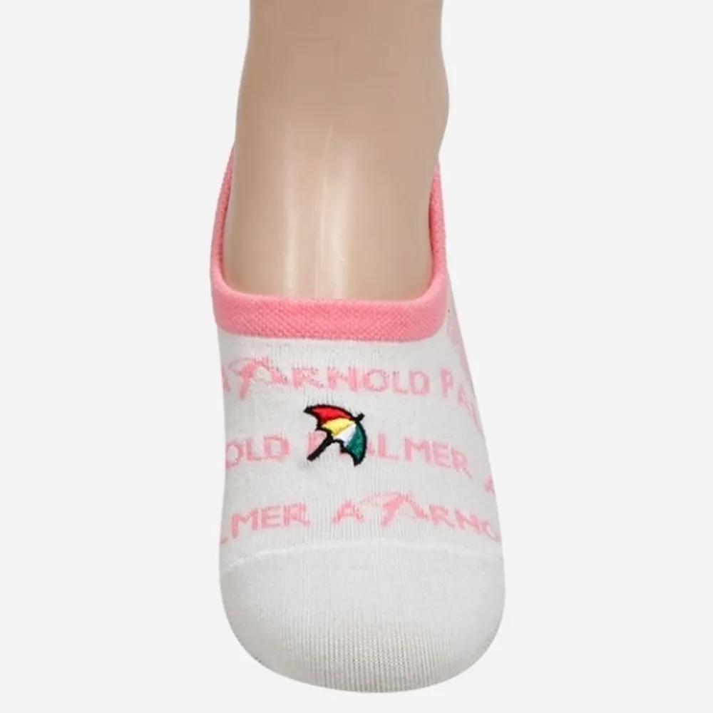 Letter Pattern Footies Women s Arnold Palmer Stylish Ankle Socks 5-Pair Set Random Shipping 5 Pairs 24cm_FREE