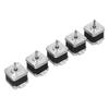 5Pcs Stepper Motor High Accuracy Stability Uniform Speed Lower Noise Three Dimensional Printer Motor