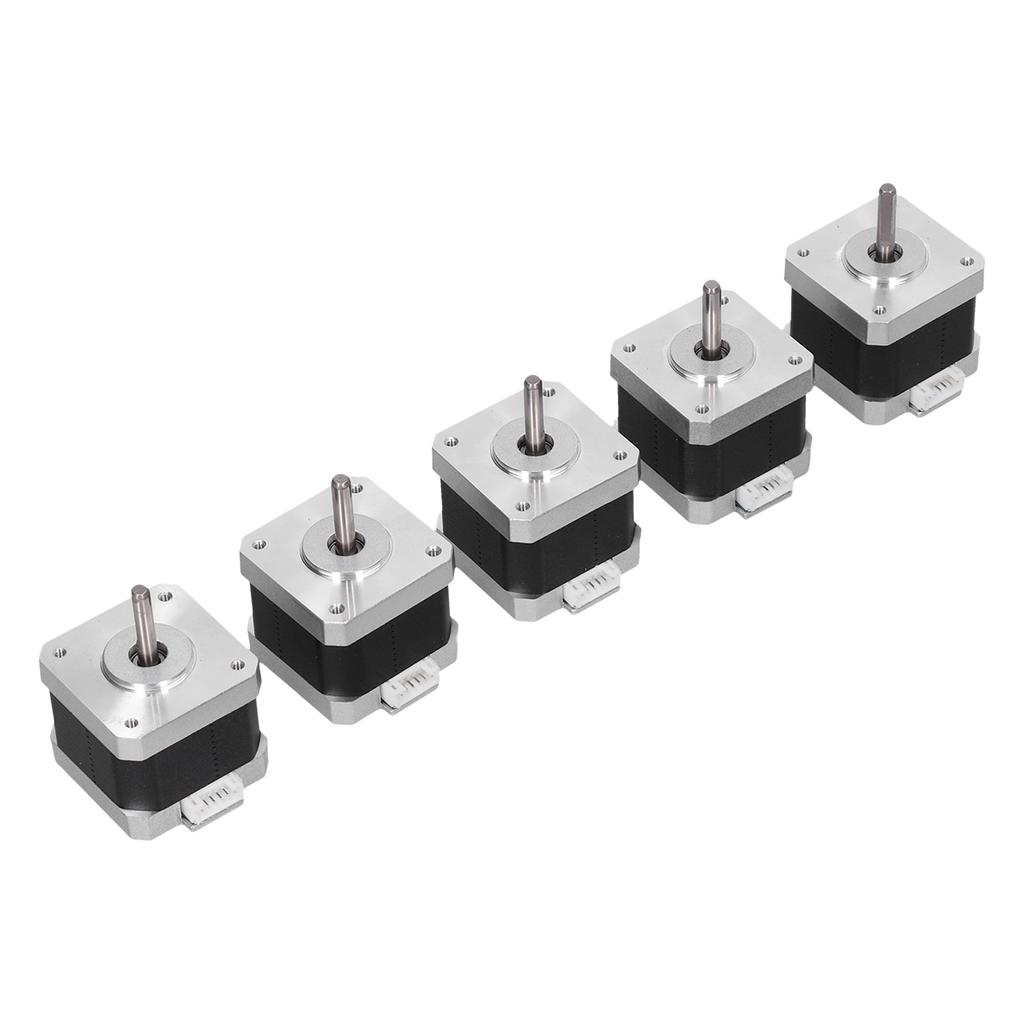5Pcs Stepper Motor High Accuracy Stability Uniform Speed Lower Noise Three Dimensional Printer Motor