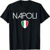 Napoli T-Shirt Italian Flag Naples Italy Soccer Souvenir Tee T-Shirt