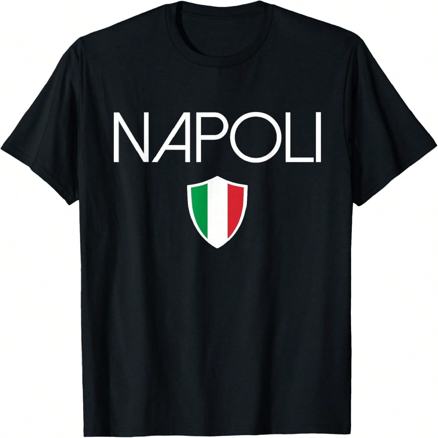 Napoli T-Shirt Italian Flag Naples Italy Soccer Souvenir Tee T-Shirt S разноцветный
