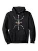 Heavyweight Pullover Hoodie - All-Season Casual Sweatshirt with North African Jewelry Design