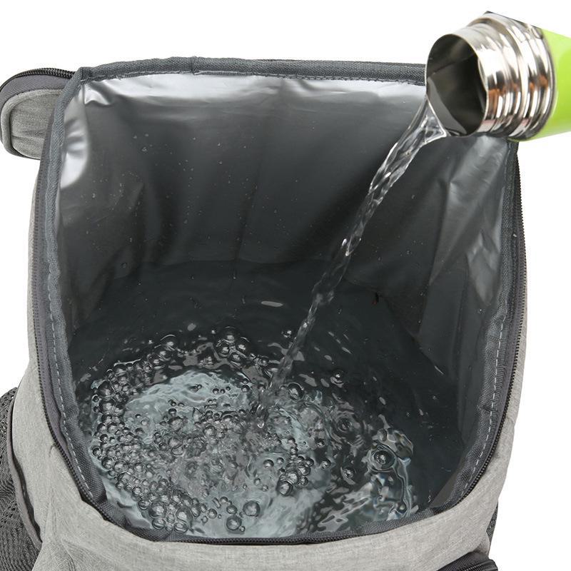 Large Capacity Insulated Backpack for Autumn/Winter Outdoor Travel, Picnic, and Off-Road Camping