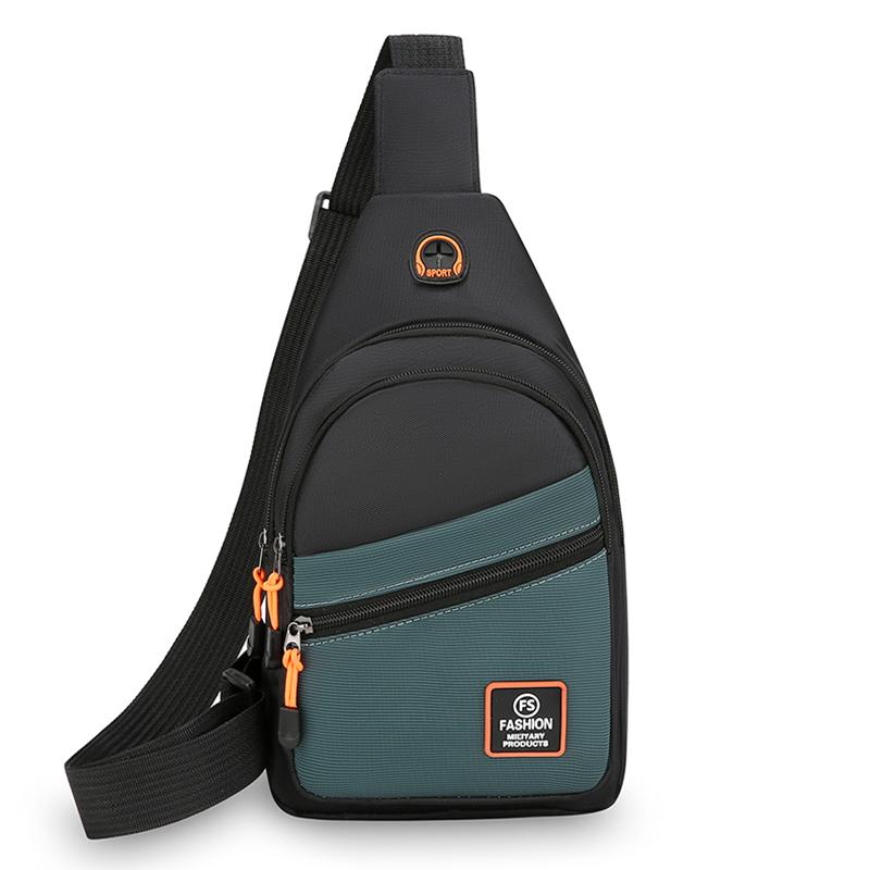 Chest Bag Crossbody Small Sling Backpack Sling Bag for Men, Chest Bag Daypack Crossbody for Travel Sport Crossbody Backpack