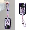 Redmi Note 14 Pro Cartoon Rivet Rope Leather Texture Fashion Case