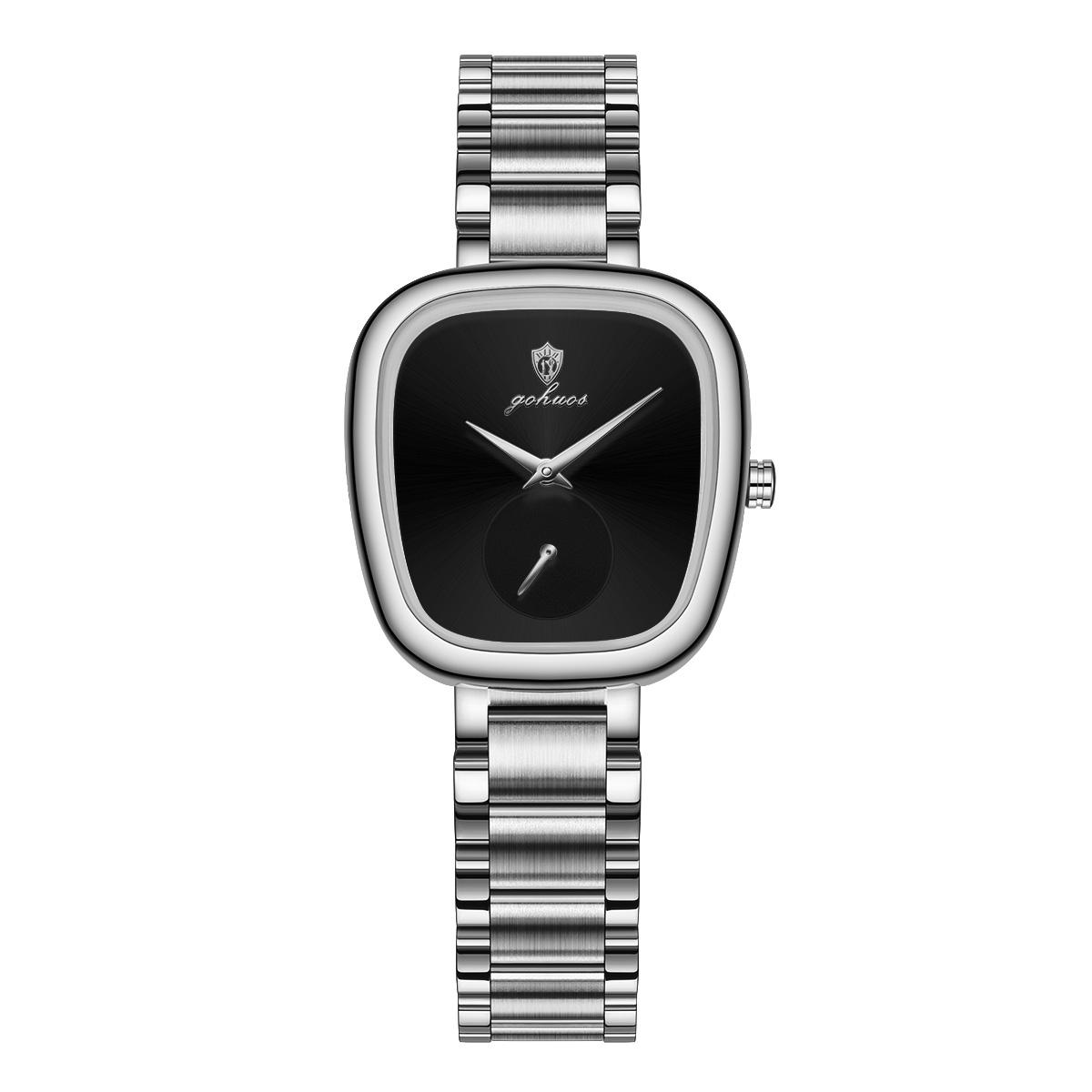 Gohuos 7817 High Quality Women s Watch Waterproof Stainless Steel Strap Wristwatch in Stock Fashion Luxury Business Quartz Watch
