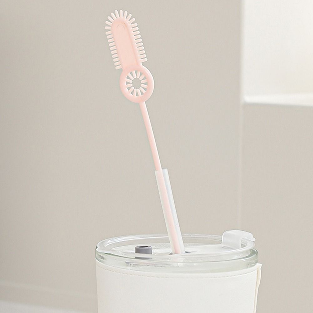2Pcs Household Straw Cleaning Brush Long Gap Brush New Drinking Straw Cleaner Brush  Kitchen Gadgets