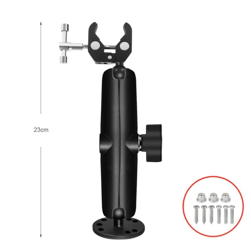 Universal Trolling Motor Stabilizer For Marine Use Anti Vibration Motor Stabilizer Mount Clamp for 0.6" To 2" Rail