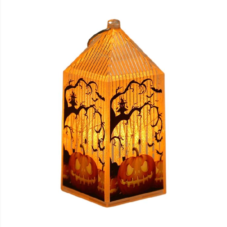Halloween Lantern Night Light Party Supplies Indoor Outdoor Ornament Photo Props