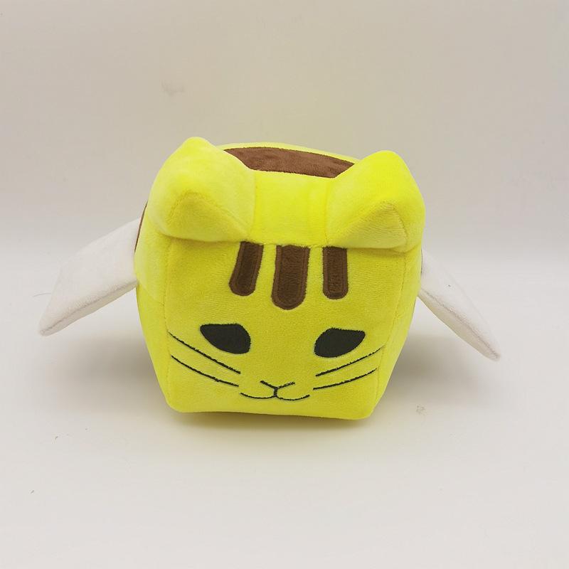 New Bee Swarm Simulator Plush Doll Block Cat Bee Plush Toy