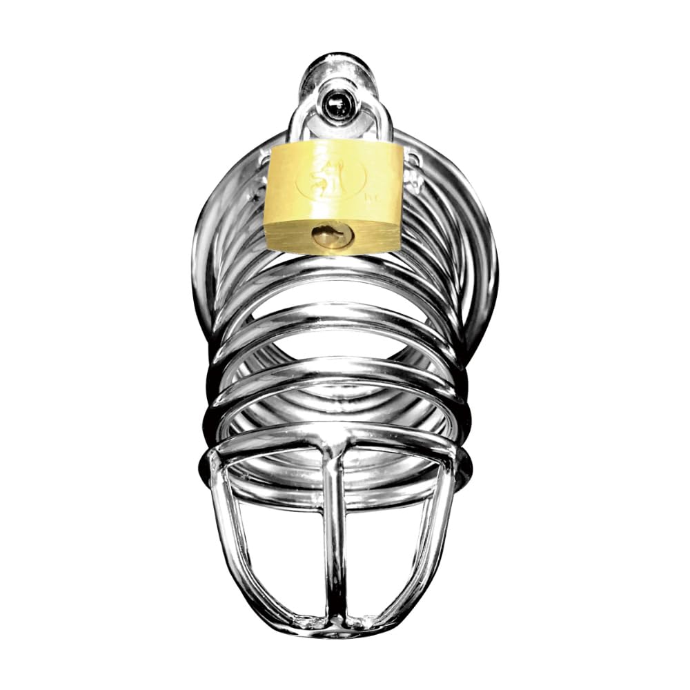 072LABO 072LABO Forced penis management Alloy steel chastity with shorts audio work "male belt" girl's & (MIU0463)