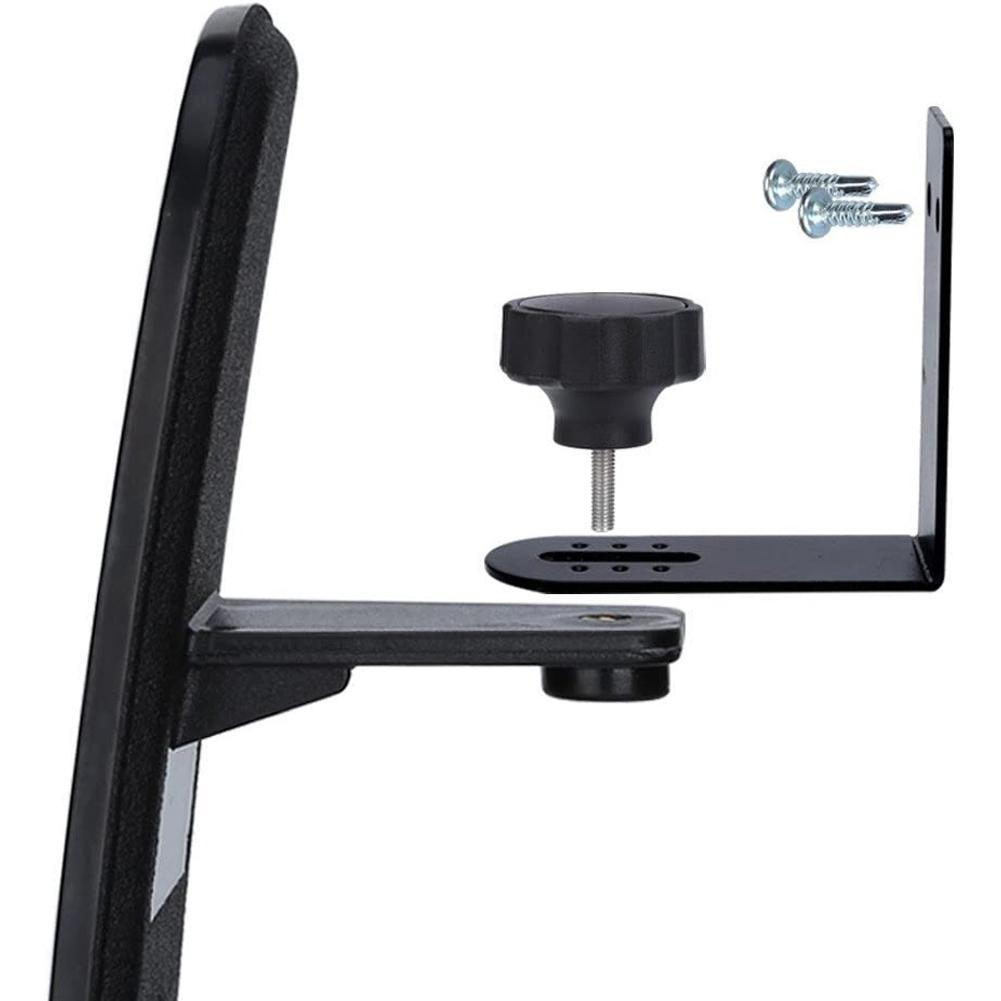 Rear View Mirror Flexible Adjustment Back-up Mirror Folding Reversing Mirror for Golf Carts Club Car for Yamaha EZGO Zone Carts