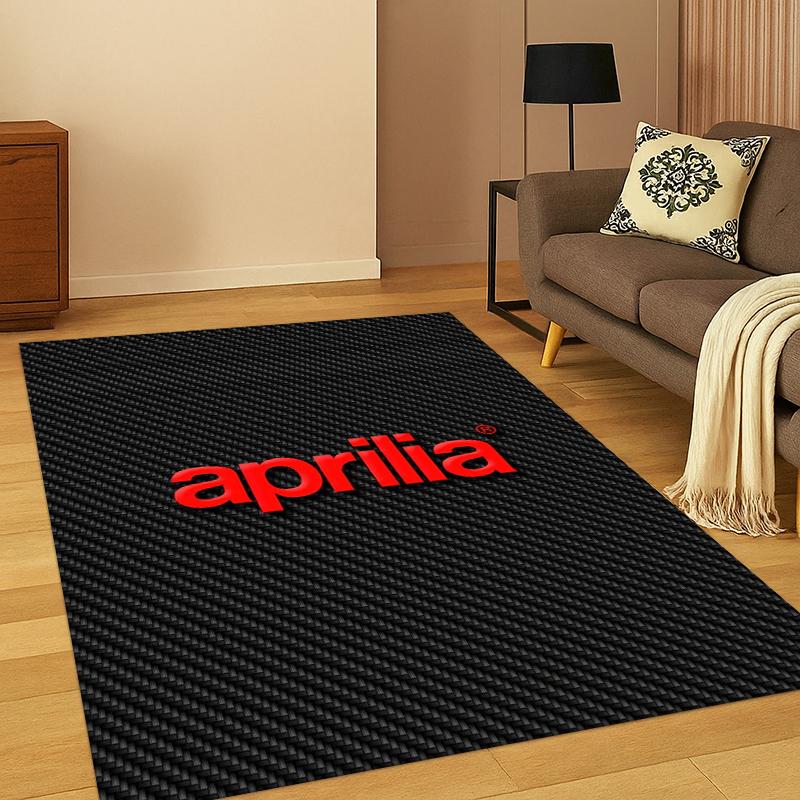 

Racing Car Aprilia Logo Moto Carpet Rug for Bedroom Living Room Sofa Playroom Doormat Home Decor,Kid game Area Rug Non-slip 40x60cm