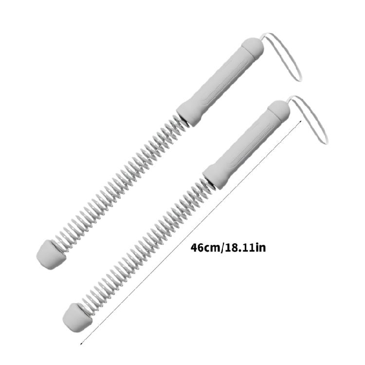 2Pcs Spring Arm Strength Expander Workout Exercise Rope Replacement Spring Rod Strength Training Tool Battle Rope