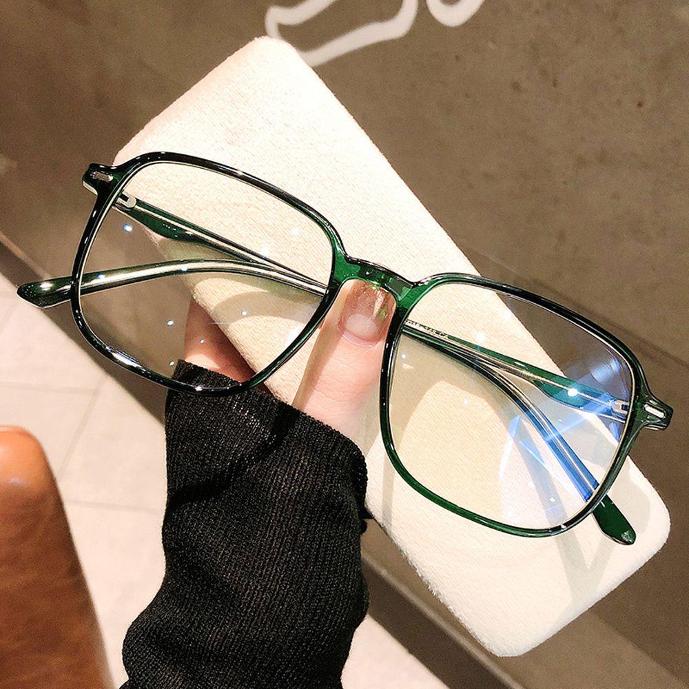

Fashion Outdoor Computer Eyeglasses Anti Blue Light Glasses Women Eyewear Big Frame Square Glasses