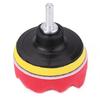 12Pcs 3 Inch Sponge Buffing Polishing Pad Kit for Car Polisher with Drill Adapter