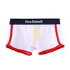 Men's New National Trend INS Style Underwear, Pure Cotton Mid Waist Plus Size Solid Color Boxer Briefs