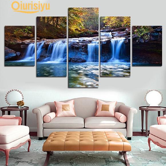 5 Pcs Set Unframed Waterfall Wall Art Pictures Decorative Painting At Affordable S Free Real Reviews With Photos Joom - Waterfall Wall Art With Sound 5 Pcs Set Unframed Waterfall Wall Art Pictures Decorative Painting At Affordable S Free Real Reviews With Photos Joom - Waterfall Wall Art With Sound