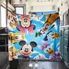 Mickey Print Flannel Blanket Cartoon Home Decor for Sofas Beds Bedrooms Chairs Travel Picnics Unique Gift for All Seasons