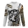 Men's Fishing Shirt/UV Protection Camouflage Top,UPF50+ Men's Long Sleeve Fishing Shirt/Summer New Outdoor Sports Men's Clothing