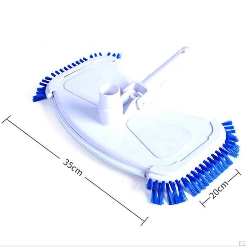 Swimming Pool Vacuum Head Brush, Brush Head, Convenience 14" Cleaner for