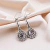 Rare Ametrine Gemstone 925 Sterling Silver Jewelry Handmade Dangle Earrings2.52" EE-77-29