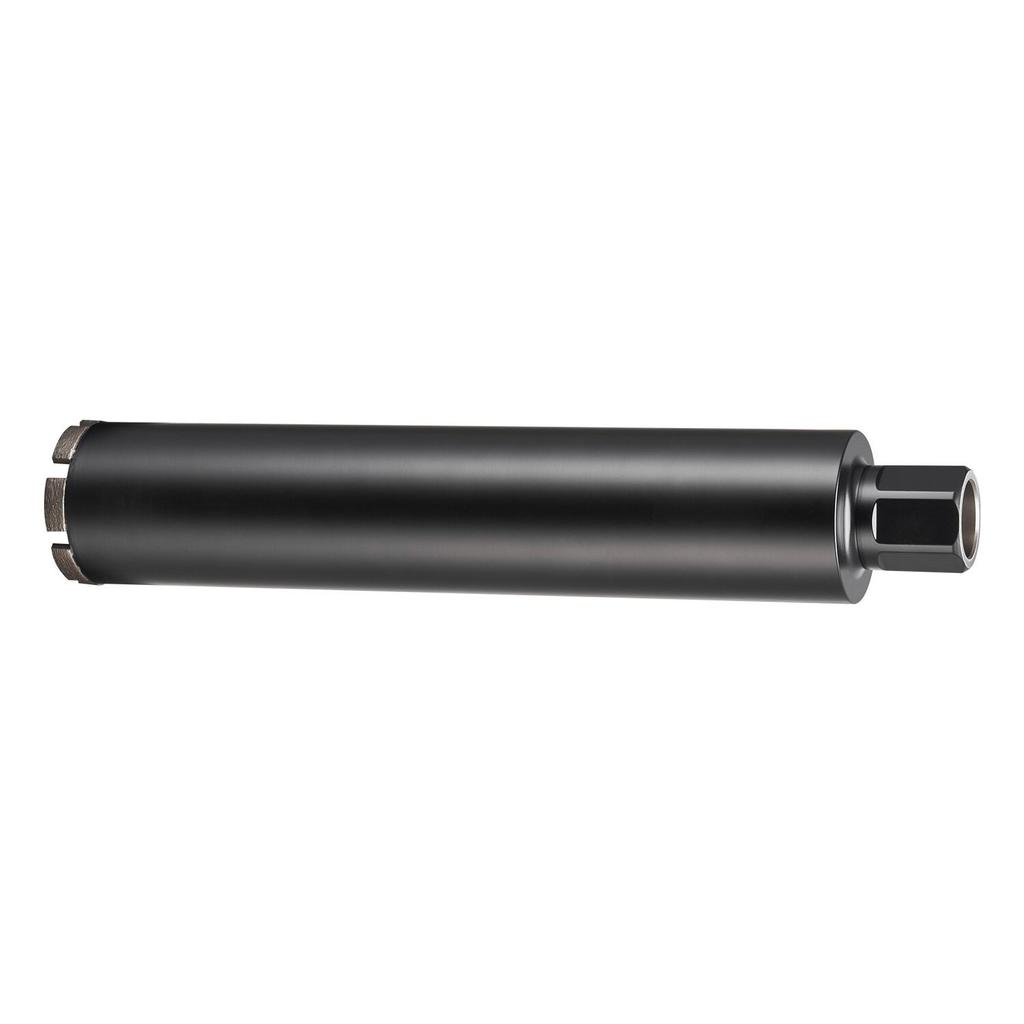 Core Drill Bit, 76 mm Diameter, 356 mm Drilling Depth, 1-1/4 in-7 Internal Thread, High-Precision Welding Technology, Wet Diamond Core Bit for