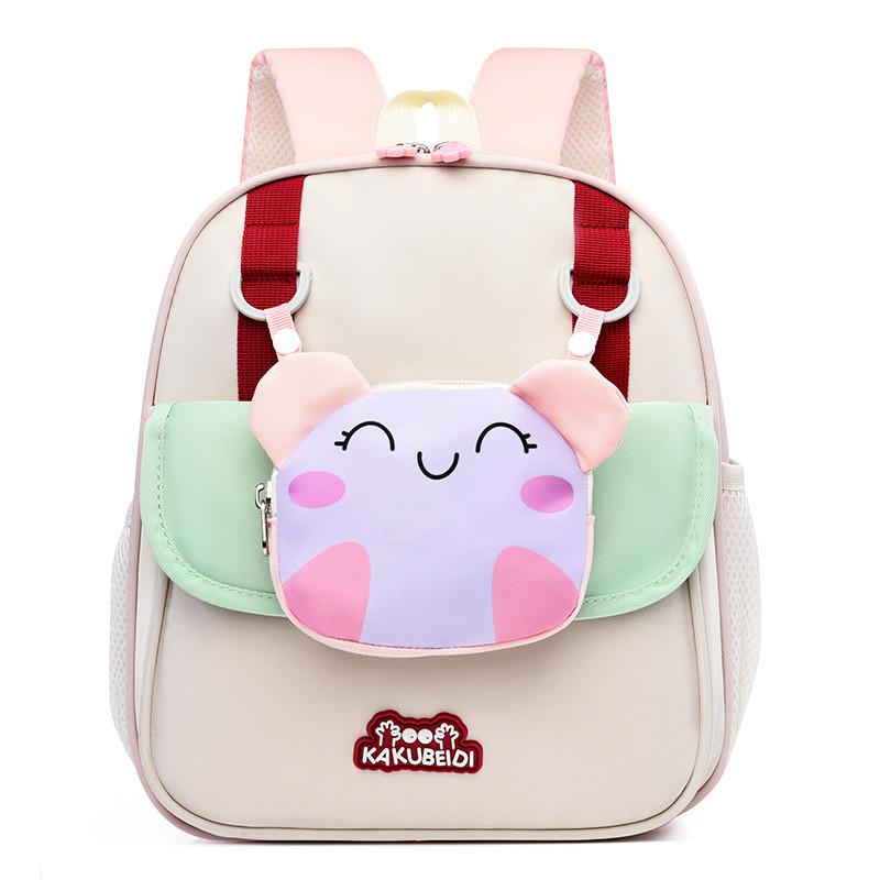 Toddler School Bag Made Of Oxford Cloth With Ventilated Back System For Young Children
