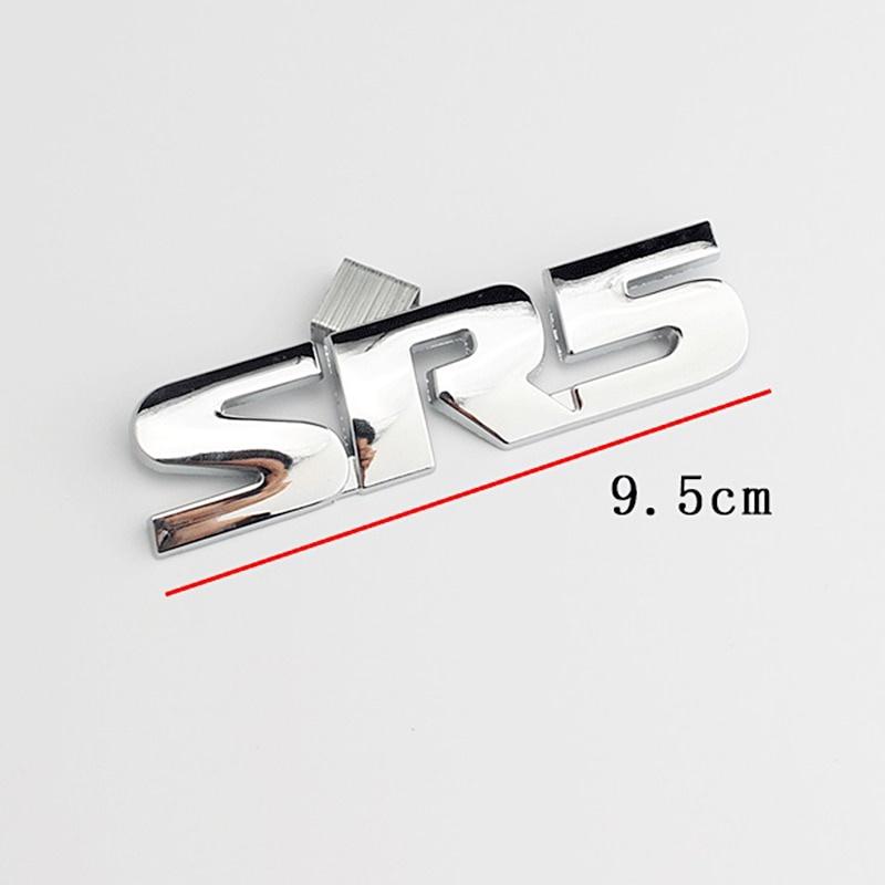 Silver Black 3D Stereo SR5 Car Emblem Badge Trim Decor Sticker Fit For To//yota Tacoma Tundra Nameplate Replace Decals Car Styling