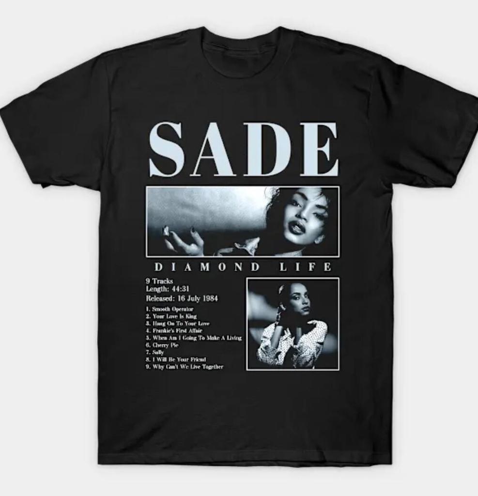 Sade Adu Diamond Life Vintage T-Shirt T423