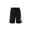 Club Drawstring Mid-Rise Logo Letter Print Woven Sports Shorts Men Shorts Black FN3304010