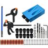 15° Blue Woodworking Oblique Hole Locator Puncher
