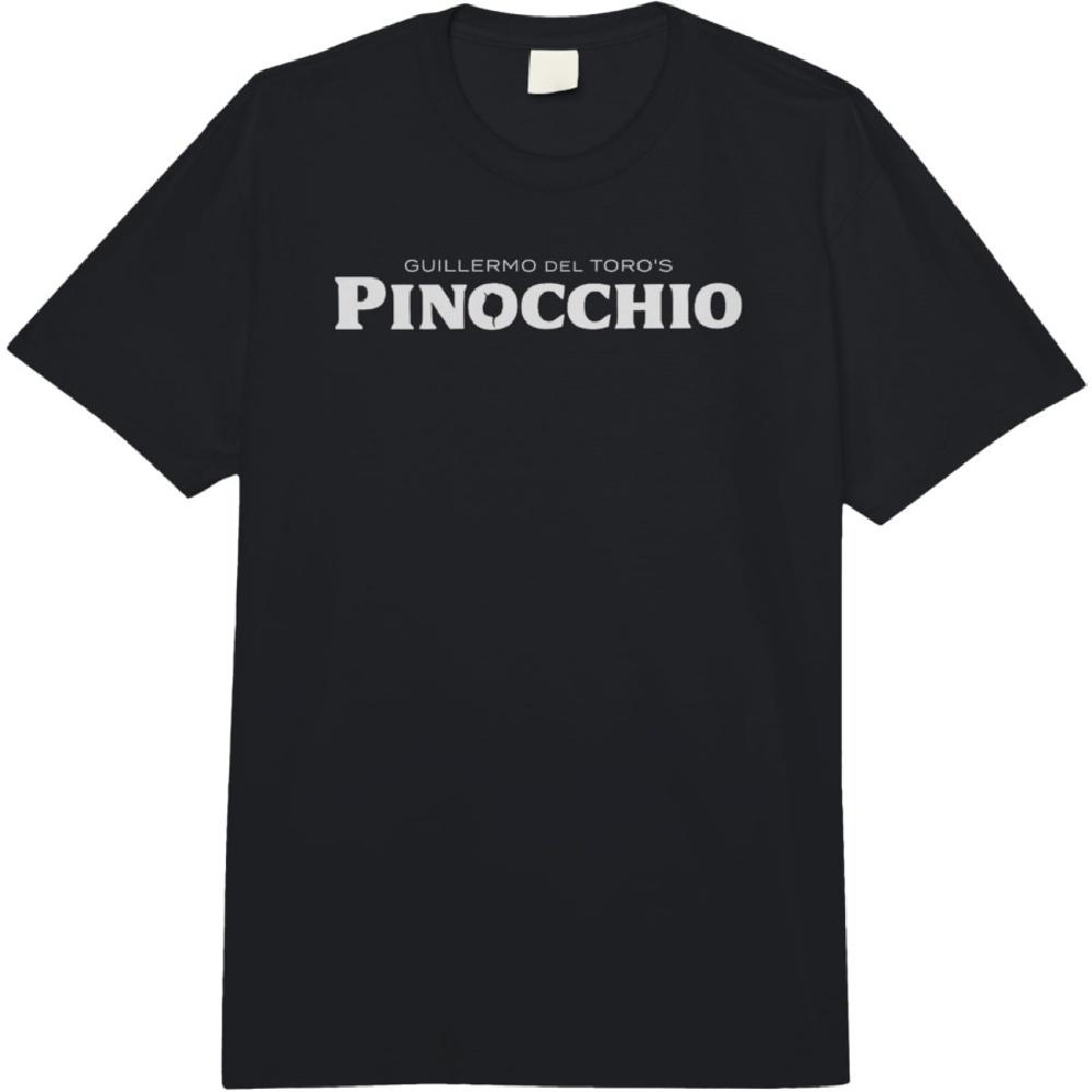 

Guillermo Del Toro s Pinocchio White Logo Comfort Colors Adult Heavyweight T-shirt XXXXXL чорний