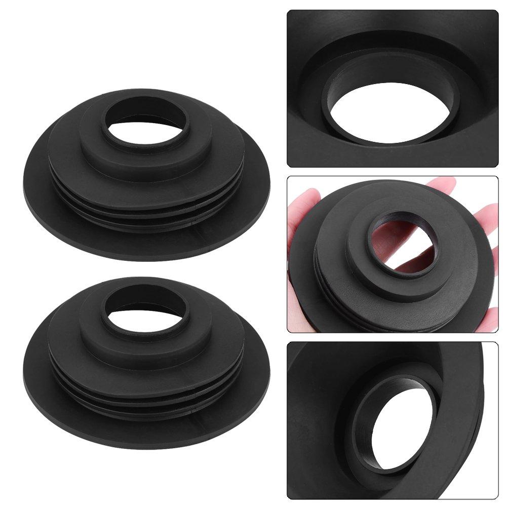 KIMISS 2pcs Headlight Seal Cap Car LED Headlight Rubber Dustproof Ceiling Cover Cap for H4 H7 H8 H119005 Bulb