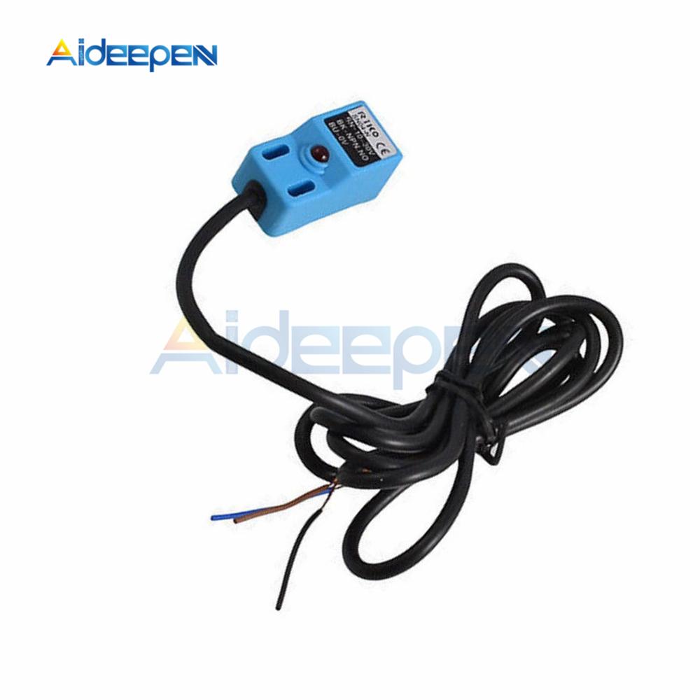 SN04-N DC NPN PNP NO NC 4MM DC 6-36V SN04 Inductive Proximity Sensor Detection Switch Proximity Switch for Metal Inspection