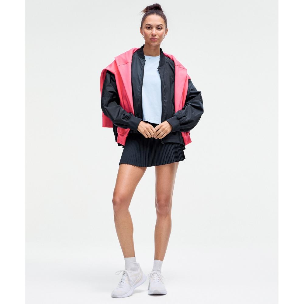 Lululemon Varsity High Rise Pleated Tennis Skirt True Navy