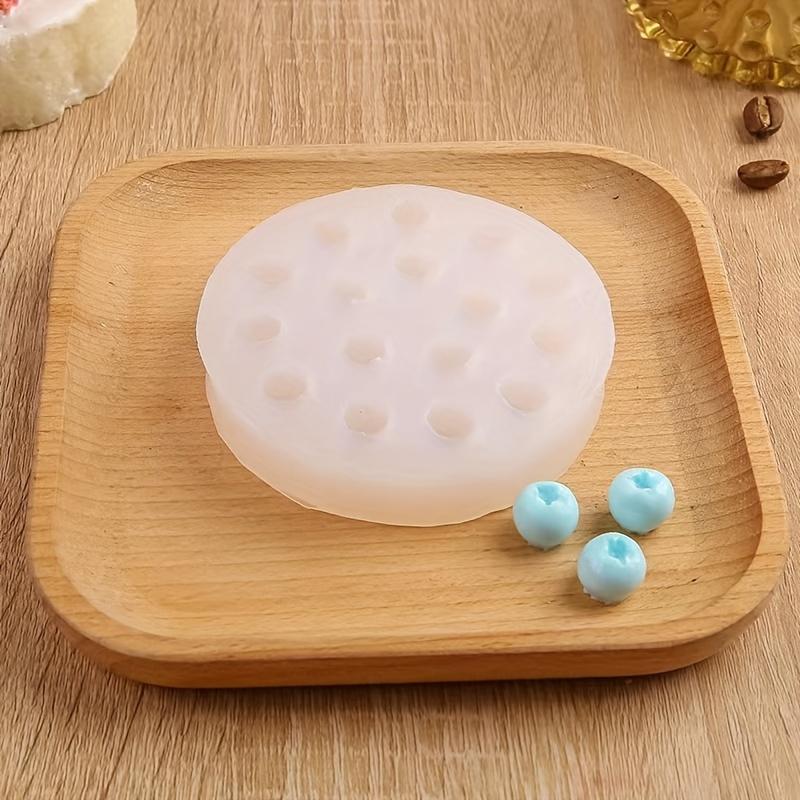 16 Holes Blueberry Simulation Fruit Silicone Mold, Aromatherapy Candle Silicone Mold