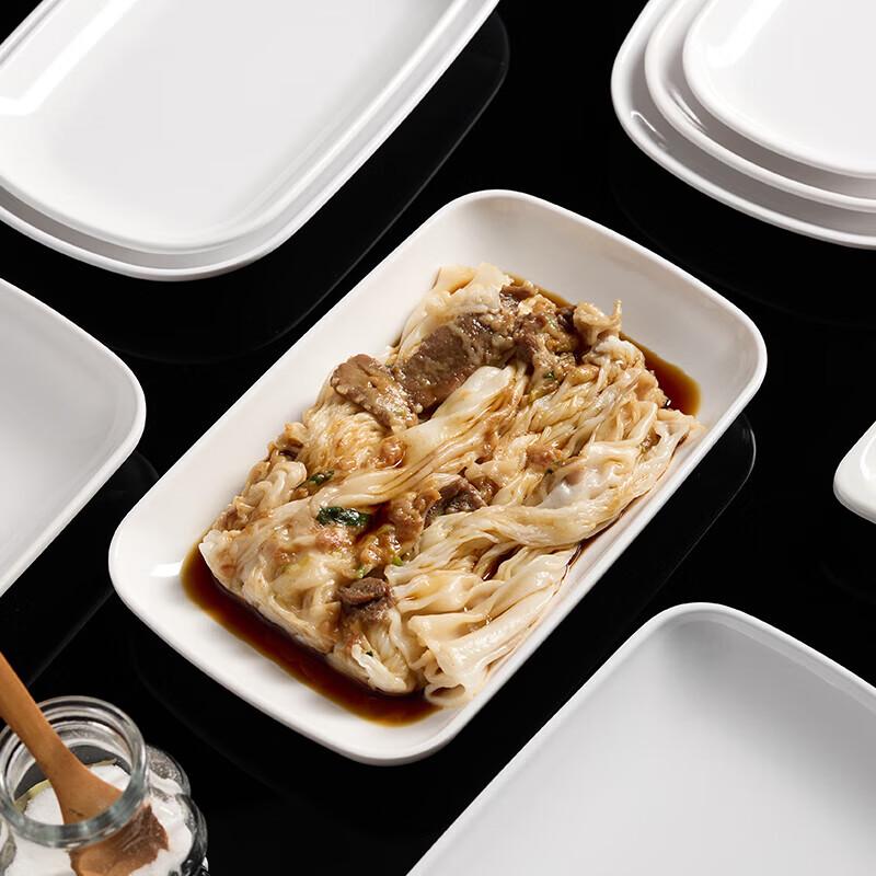 A5 Food-Grade Melamine Rectangular Serving Tray