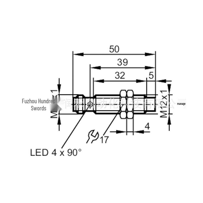 IFT200 IFM Inductive Proximity Sensor - High Protection, Brand New IFT200