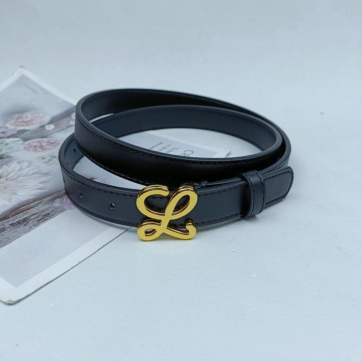 

Модный тонкий женский ремень из натуральной кожи для джинсов 105 cm