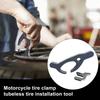 Portable Tire Changer Dirt Cycling Wheel Clamp Lightweight Tire Changer Tool Bead Clamp Suitable for Vehicles and Trucks
