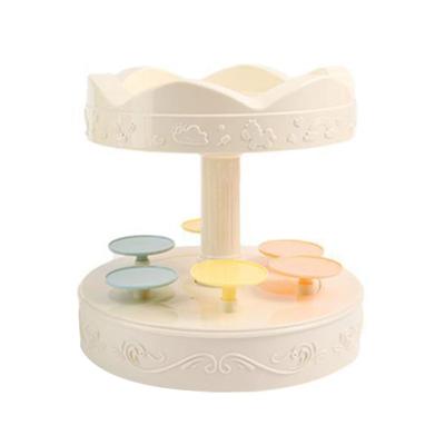 Convenient Automatic Rotating Dessert Stand Swing Tray Machine Party Decorations Dessert Rack for Wedding and Birthday