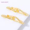 33mm*6.5mm 18K Gold Plated Clasps For Jewelry,Brass End Clasps Connectors For Bracelet Making Supplies,DIY Jewelry Materials