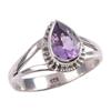 Natürlicher rosa Amethyst Edelstein 925 Sterling Silber Schmuck Ring S.7.5 w7W65