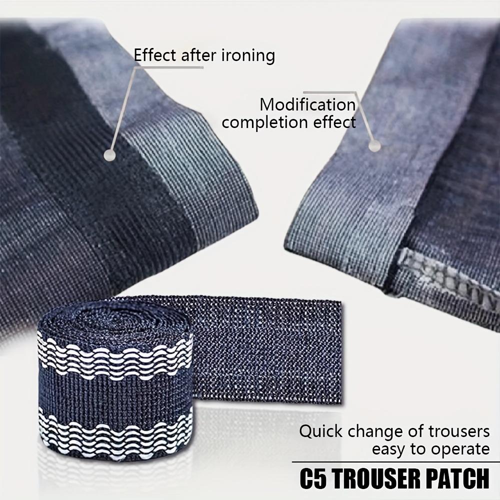 5m Self-Adhesive Trousers Sticker • DIY Sewing Fabric Ironing And Cutting-free Trouser Leg Sticker • Pants Shorten Sticker