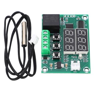 Doppeldisplay Digitaler Thermostat Temperaturregler Modul Doppelanzeige Temperaturregelung Schalter DC12V