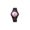 Casio LRW-200H-4EV Analog Watch Gloss Black Pink Metallic Women's Kids International Model