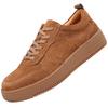 New Men British Style Fashion Reversed Fleece Soft Leather Oxford Shoes Comfortable and Versatile High Quality Flats Male Shoes