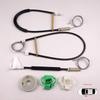 BWR483 Electric Window Lifter Regulator Repair Kit Front Left Door for Seat Cordoba MK1 6K1 6K2 Vario 6K5 Inca 6K9 6K4837401P
